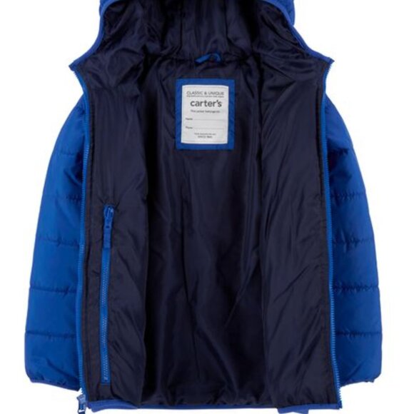 Carter's Kid Packable Puffer Jacket - Picture 3 of 10
